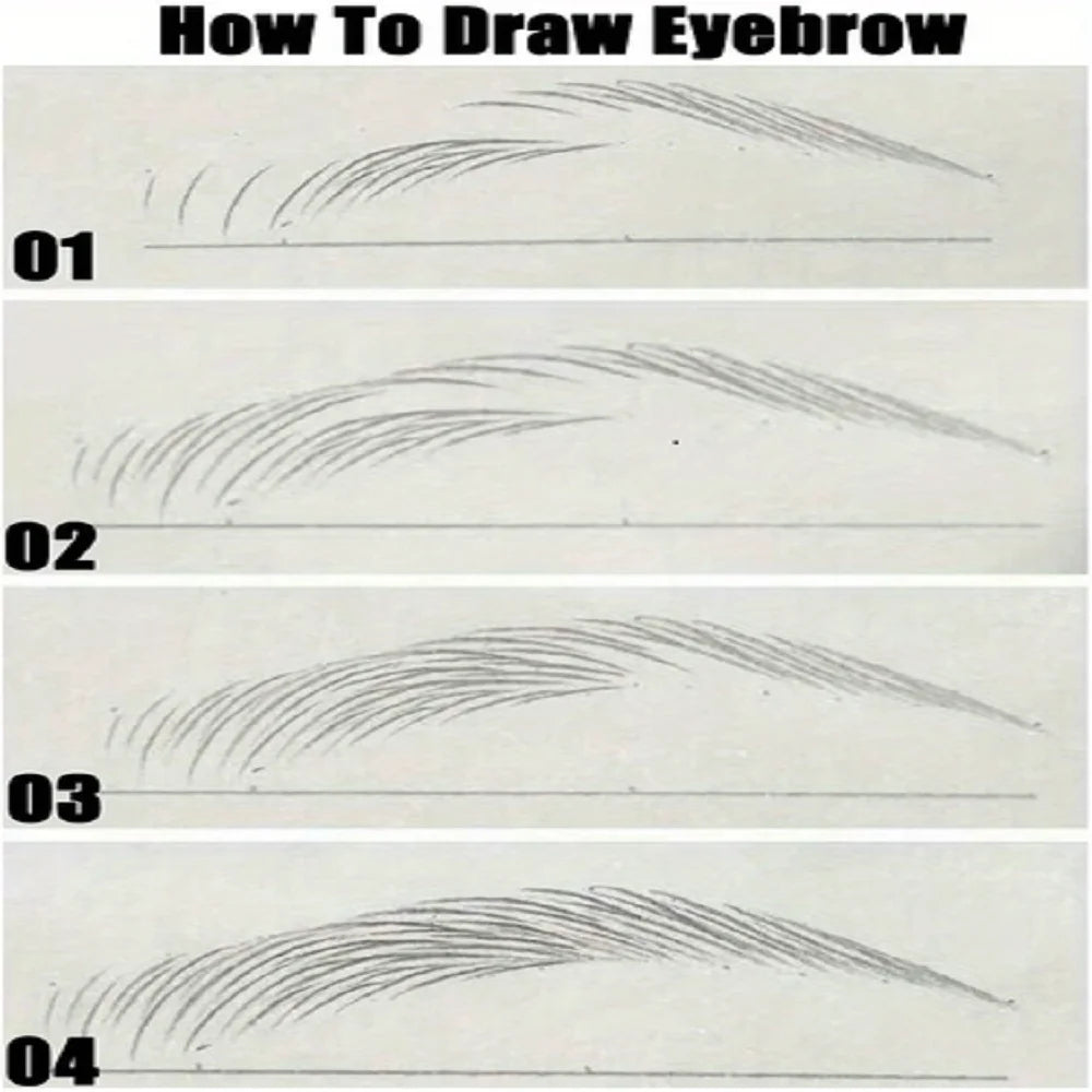 Ultra-fine brow pen – waterproof, precise, long-lasting, natural finish.