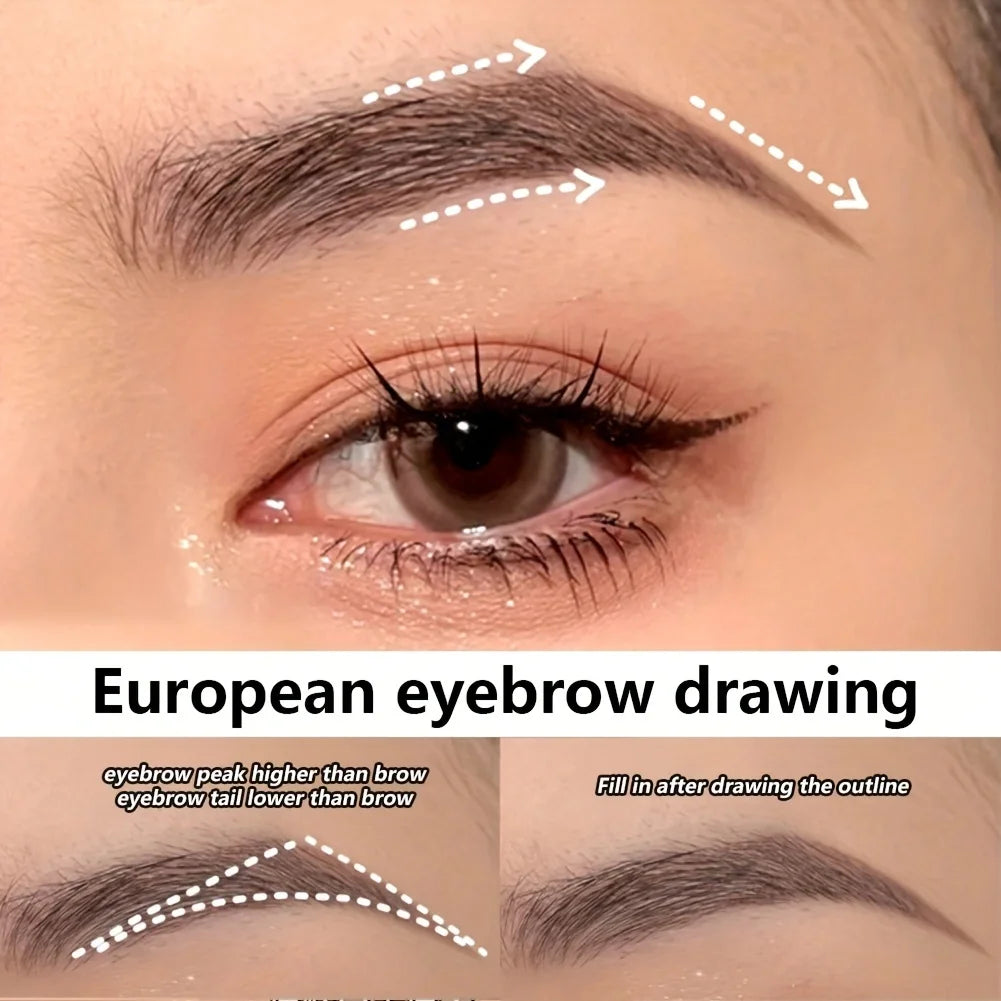 Ultra-fine brow pen – waterproof, precise, long-lasting, natural finish.