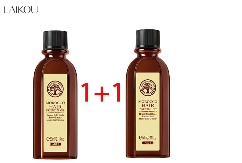 Argan Hair Oil – restores shine, smoothness, and strength.