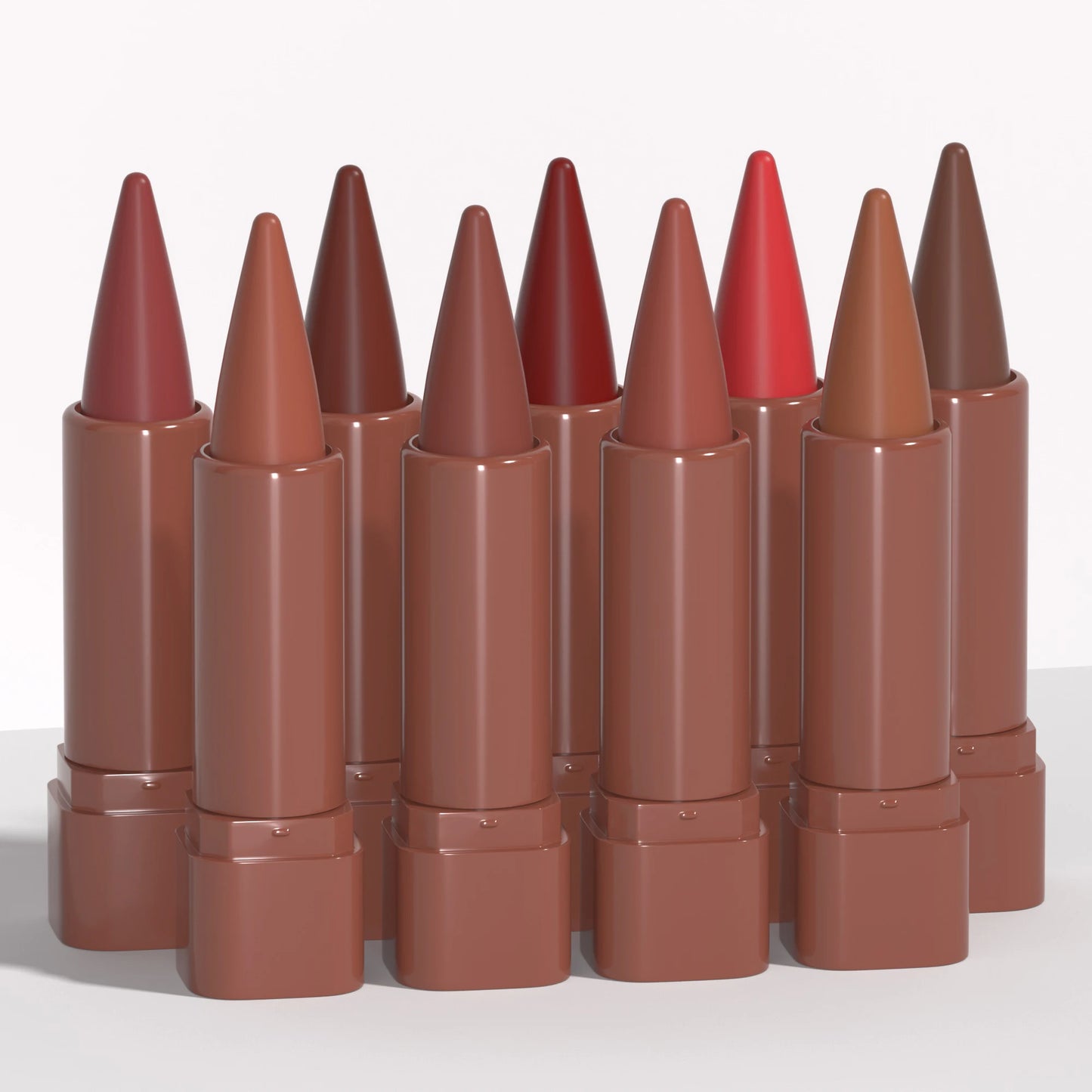 Gradient lip liner – smooth glide, matte finish, defined lips.