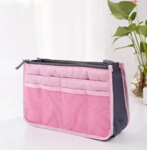 Stay organized anywhere with this spacious, multi-pocket travel bag.