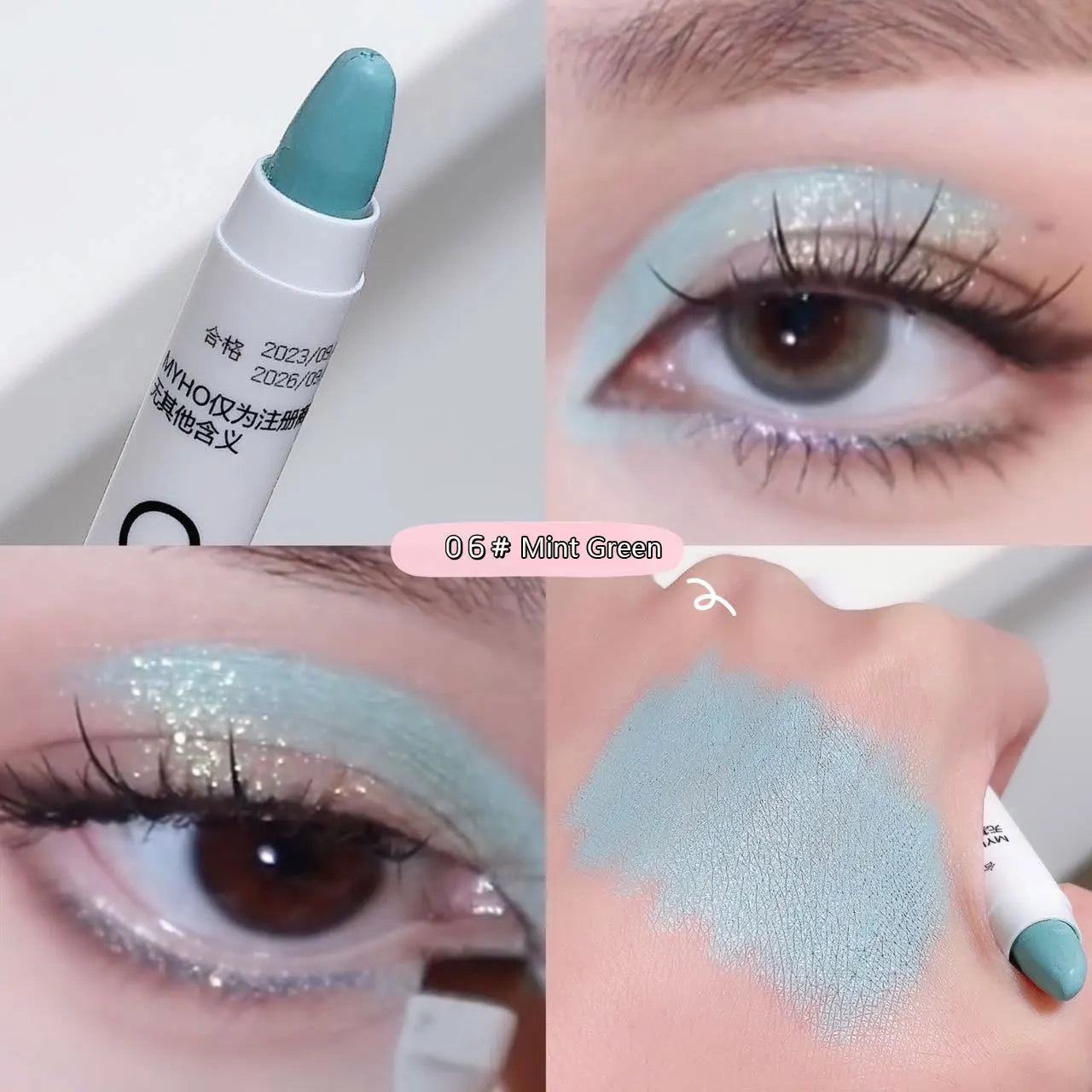 Silkworm eye shadow pen – shimmery glow for bright under-eyes.
