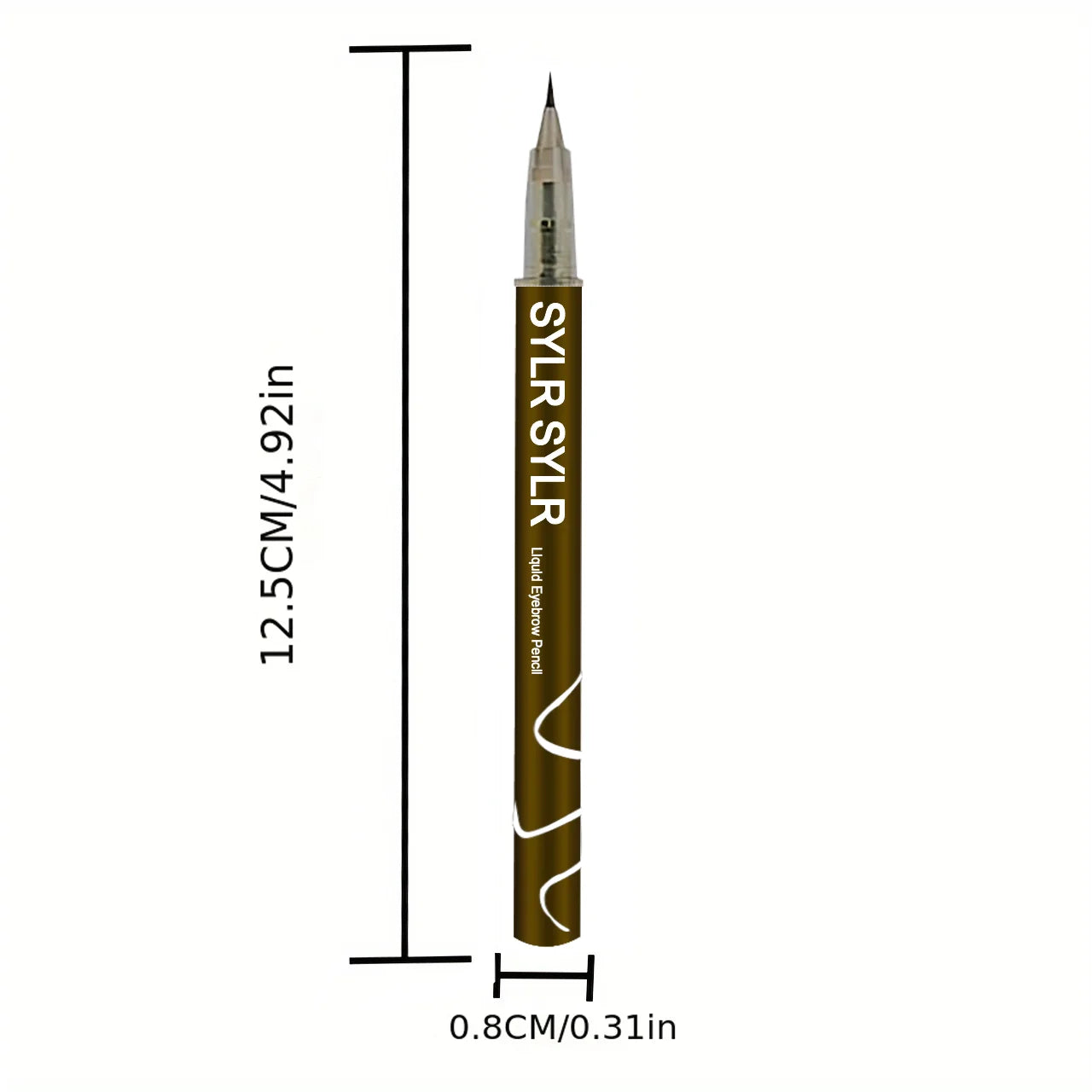 Ultra-fine brow pen – waterproof, precise, long-lasting, natural finish.