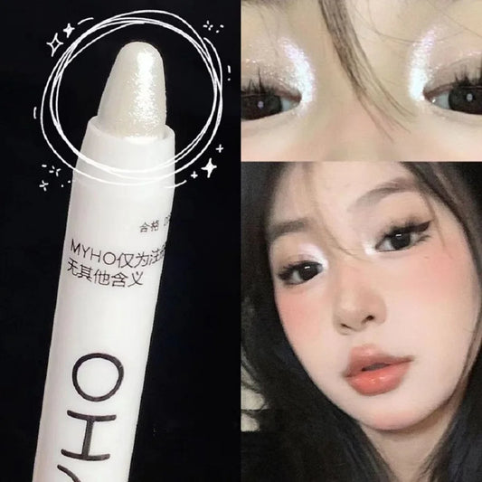 Silkworm eye shadow pen – shimmery glow for bright under-eyes.