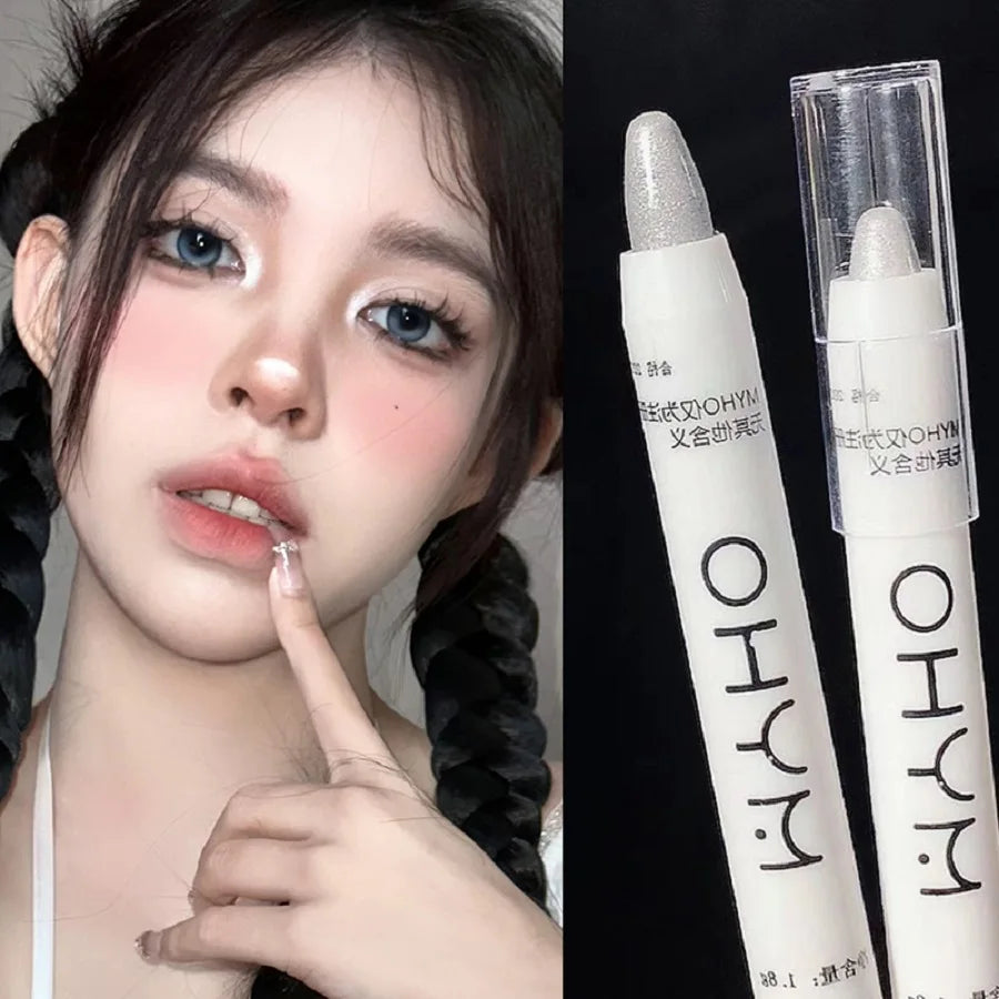 Silkworm eye shadow pen – shimmery glow for bright under-eyes.