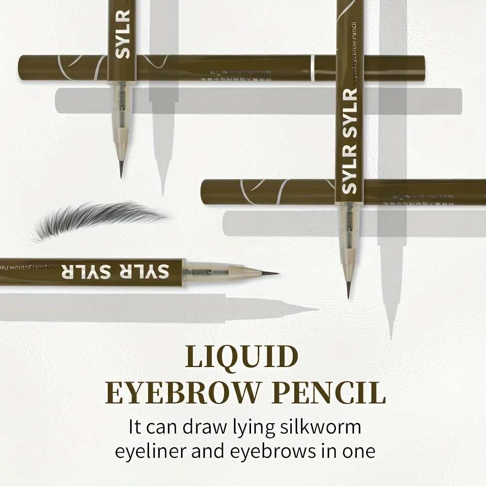 Ultra-fine brow pen – waterproof, precise, long-lasting, natural finish.