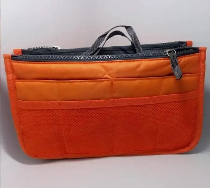 Stay organized anywhere with this spacious, multi-pocket travel bag.