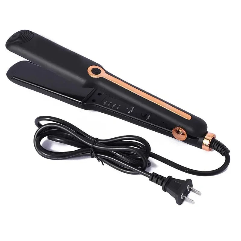 Silky hair at home — fast & safe with our ceramic straightener!"